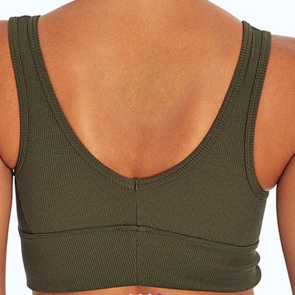 Marika Forest Night Ribbed Sports Bra - Picture 2 of 6